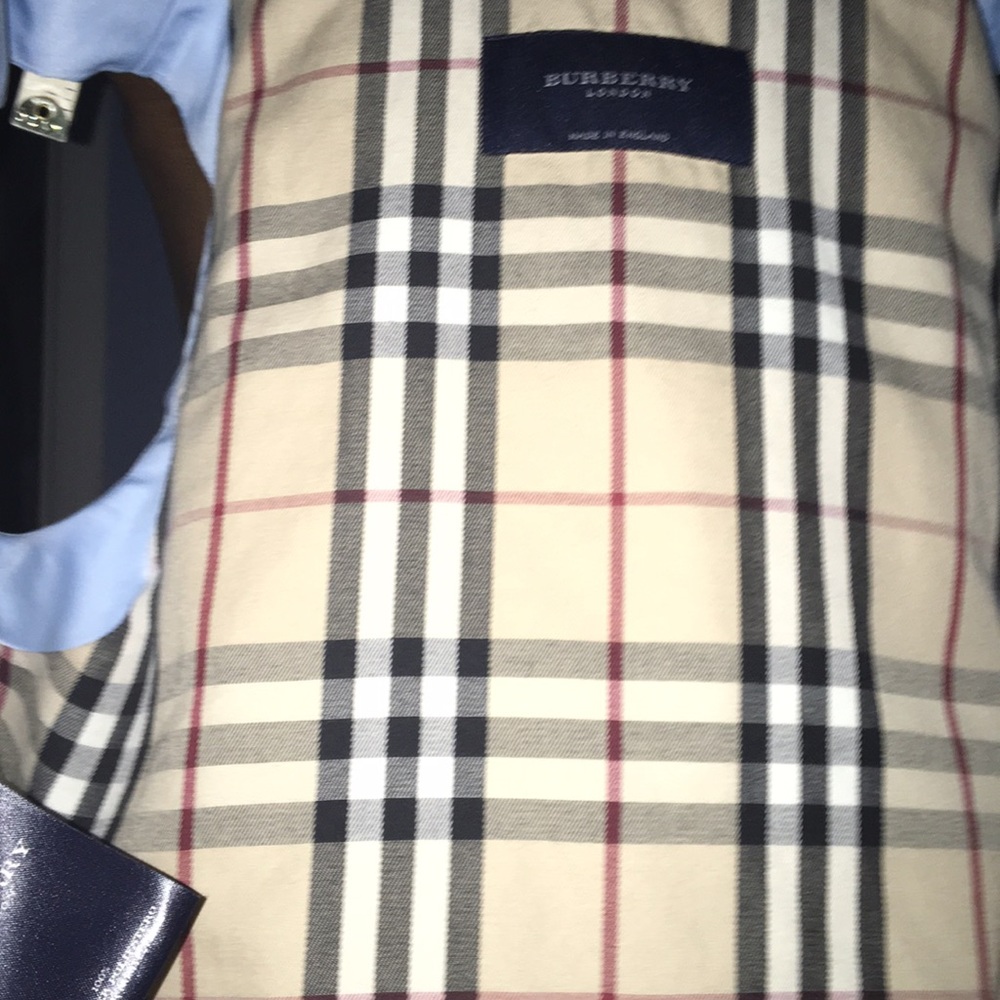 Powder blue Burberry Elsham quilted vest - Picture 5 of 7